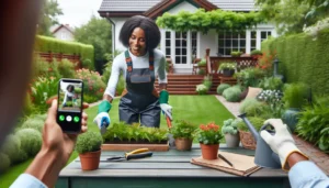 landscaper missed call text back